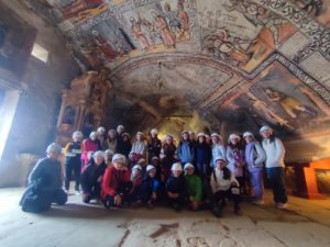 Visita a Ojo Guareña. Ermita de San Bernabé. Viaje escolar. Viaje fin de curso.