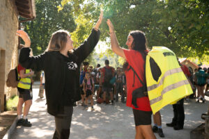 grupos por edades en campamentos de verano