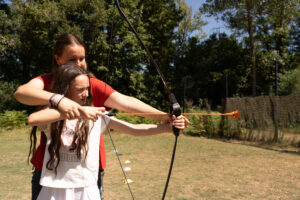 tiro con arco campamento por edades