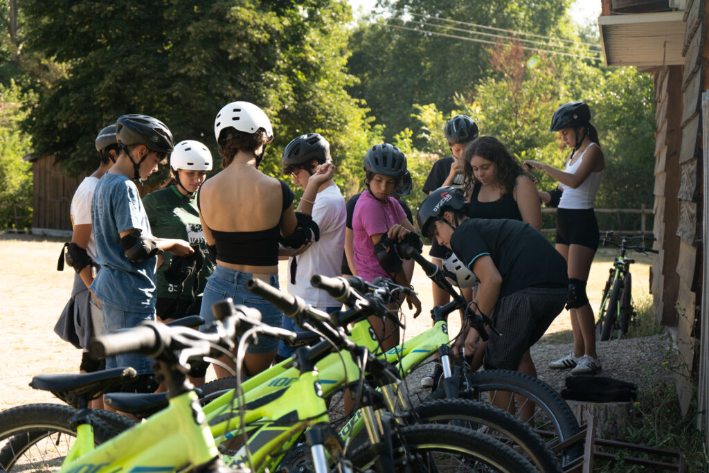 campamento multiaventura en bicicleta